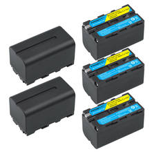 5pcs/lot 7800mAh NP-F960 NP-F970 batteries / NP F960 battery For Sony NP-F550 F550 NP-F770 NP-F750 F960 F970 free shipping 2024 - buy cheap