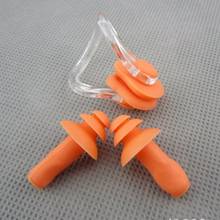 2set ELUANSHI Soft Silicone Nasal Splint Nose Clip Waterproof Earplug ear plug oreille for China Swimming Pool 2024 - buy cheap