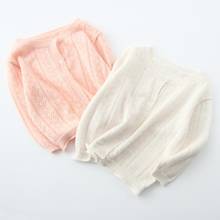Autumn Summer Baby Toddler Clothes Hollow Out Knitted Girl Sweaters Cardigan Shawl Coat For Girls Kids Jacket Children Outerwear 2024 - buy cheap