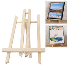 Cavalete de madeira para exposição portátil de 30cm, suporte de prateleira para pintura artística, desenho diy, artes, cartões de foto, exibição de crianças 2024 - compre barato