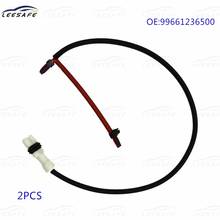 Sensor de desgaste da pastilha de freio traseiro, 2 peças 99661236500, para porsche 911 996 997, conversível para boxster 986, cayman 987, linha de alarme de pastilha de freio 2024 - compre barato