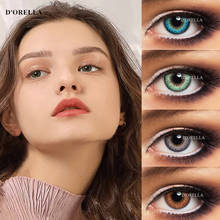 D'ORELLA 1 пара (2 шт) Серия GUNOUD цветные контактные линзы для глаз косметические контактные линзы для глаз цвет макияж глаз 2024 - купить недорого
