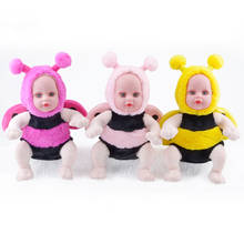 35CM Stuffed Doll Plush Toys Animals for Kids Children Holiday Gift Cartoon Bee Soft Sleeping Toy 2024 - buy cheap