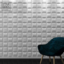 Paneles de azulejo 3D para decoración de habitación, molde de pared de yeso, Arte de la pared Decoración de piedra, pegatina de pared 3D, papel tapiz para habitación, Mural, 30x30cm 2024 - compra barato