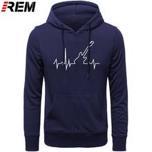 REM Men Bass Guitar Heartbeat Music Fashion Long O-Neck Sleeves Unisex Hipster Casual Clothes Hoodies, Sweatshirts 2024 - buy cheap