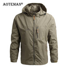 Men Waterproof Jackets Hooded Coats Male Outdoor Outwears Windbreaker Windproof Spring Autumn Jacket Fashion Clothing Coat LM090 2024 - buy cheap