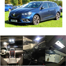 LED Interior Car Lights For Renault megane 4 grandtour k9amn hatchback b9a saloon car accessories lamp bulb error free 2024 - buy cheap