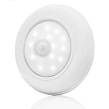 Bombilla de luz LED con Sensor PIR para el hogar, lámpara de techo inteligente para garaje, escalera y pasillo, móvil sin cables, 17 Leds, color blanco 2024 - compra barato