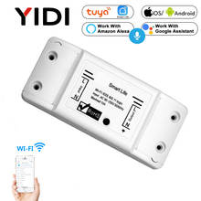 DIY Wifi Smart Light Switch Wireless App Remote Voice Control Universal Breaker Module Smart Home Tuya Alexa Google Home 2024 - buy cheap