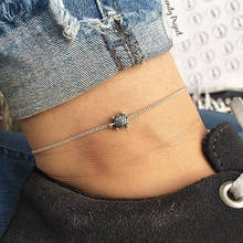 Summer Beach Turtle Shaped Charm Anklets for Women Ankle Bracelet Woman Sandals on The Leg Chain Foot Jewelry Accessories 2024 - buy cheap