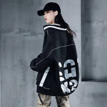 Новинка 2020 года, демисезонное пальто для женщин, свободная красивая блузка в Корейском стиле с длинным рукавом, куртки, m632 2024 - купить недорого