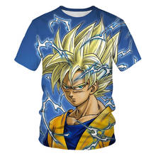 Camiseta de manga corta con estampado de personajes de películas de Anime 3DT para niño y niña, playera con estampado gráfico, camiseta moderna con temática de dibujos animados 2024 - compra barato