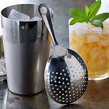 Bar Strainer Ice Strainer Cocktail Strainer 304 Stainless Steel Hawthorn Cocktail Mesh Juice Strainer Bar Tools For Bartender 2024 - buy cheap