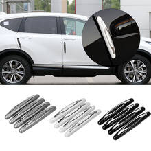 4Pcs Car Door Edge Crash Bar Protector Car Anti-Collision Anti-Scratch Sticker Strip For Nissan Qashqai J11 J10 X-trail T32 T31 2024 - buy cheap