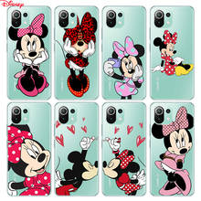 Silicone Cover Lovely Minnie Mouse For Xiaomi Mi Note 11 11i 10i 10T 10 9 9T SE 8 Lite Pro Ultra Phone Case 2024 - compra barato