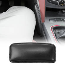 Кожаный наколенник для салона автомобиля подушка для Volkswagen VW Polo Tiguan Passat B6 B7 B8 T5 T6 Golf UP Vento Arteon Touareg 2024 - купить недорого