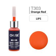 CHUSE Microblading Micro Pigment T303 Orange Red Permanent Makeup Tattoo Ink Cosmetic Color Passed SGS,DermaTest 12ml (0.4fl.oz 2024 - buy cheap