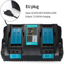 DC18RD Rapid Charger Replacement Power Tool Li-ion Charger 4A 7.2V-18V for Makita Power Tool Battery DC18RA DC18RC with USB Port 2024 - buy cheap