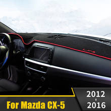 Чехол для приборной панели автомобиля Mazda CX-5 CX5 KE KF 2012-2017 2018 2019 2024 - купить недорого