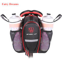 Bicycle Double Kettle Saddle Bag Rainproof Mountain Bike Seat Rear Tail Pouch Water Bottle Package Cycling Riding Accessories 2024 - buy cheap