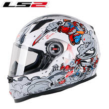 LS2 FF358 Full Face Motorcycle Helmet Samurai Racing Capacete ls2 Helmet Man Woman Casco Motocascos para moto ECE casque moto 2024 - buy cheap
