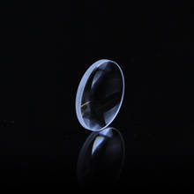 Плоско-выпуклая стеклянная линза диаметром 10 мм, фокусное расстояние 13,5 мм H-K9L Оптическое стекло BK7 Фокусирующая сферическая Высококачественная настраиваемая 2024 - купить недорого