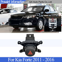 CAPQX-interruptor de luz de emergencia, accesorio para KIA Forte 2011, 2012, 2013, 2014, 2015, 2016, doble flash 2024 - compra barato