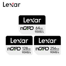 Tarjeta de memoria Lexar 100% Original, 256GB, ncard, lectura de alta velocidad, 90 M/s, 64GB, 128GB, para Huawei Nano Card 2024 - compra barato