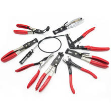 Auto/Car Repairs Bent Nose Hose Clamp Pliers Hand Tools Cable Type Flexible Wire Long Reach  Clip    Set 2024 - buy cheap