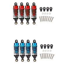 Juego de amortiguadores de aleación de aluminio para coche teledirigido Tamiya, piezas de mejora de coche, TT-01, TT01, TT-02, TT02, 1/10, 4 Uds. 2024 - compra barato