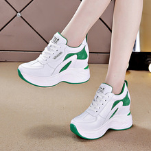 2020 Woman Sneakers Breathable Wedges Platform lady Shoes Women Casual Height Increasing Shoes zapato tenis de seguridad mujer 2024 - buy cheap