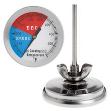 2" 550F BBQ Thermometer Gauge Barbecue Grill Wood Smoker Charcoal Heat Indicator 2024 - buy cheap