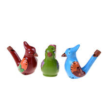 Silbato de pájaro de colores para niños, Juguete Musical educativo de aprendizaje temprano, instrumento Musical de dibujo para niños 2024 - compra barato
