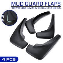 Car Mud Flaps For VW Golf 4 Mk4 IV Bora Jetta 1998-2005 Mudflaps Splash Guards Front Rear Fender Mudguards 2024 - buy cheap