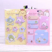 48 pcs/lot Kawaii Sumikko Gurashi Memo Pad Sticky Notes Cute N Times Stationery Label Notepad Bookmark Post school supplies 2024 - buy cheap
