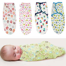 Baby Swaddle Wrap Parisarc 100% Cotton Soft Infant Newborn Baby Products Bebe Blanket & Swaddling Wrap Blanket Sleepsack 62*28cm 2024 - buy cheap