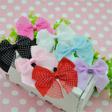 20pcs satin&sheer ribbon flowers bows wedding appliques crafts decorations E205 2024 - buy cheap