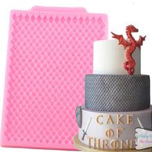 Dragon Scales Silicone Lace Molds Cake Border Fondant Mold Baby Birthday Cake Decorating Tools Candy Chocolate Gumpaste Moulds 2024 - buy cheap