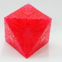 Clover Octahedron Fragmentation Ice Red (limited edition) Cubo Magico Educational Toy Drop Shipping 2024 - buy cheap