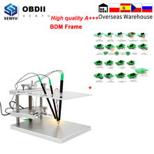 LED BDM FRAME Stainless Steel Full Set ECU Programmer Tool with BDM Frame Table  For FGTECH BDM 100 ECU Programmer Tool 2024 - buy cheap