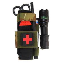 Flashlight Scissors Hanging Bag Outdoor Hiking First Aid Quick Release Buckle Medical Army Tactical Tourniquet bag 2024 - buy cheap