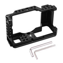 Volg Camera Cage Rig with Cold Shoe Mount 1/4 3/8 Threaded Holes Shoulder Strap Hole Replacement for Canon M6 Mark II Camera 2024 - buy cheap