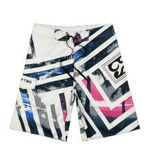 Pantalones cortos de playa para hombre, Bermudas masculinas de secado rápido, con estampado, para verano 2024 - compra barato