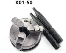 SAN OU K01-50 3-jaw self-tightening lathe chuck 50mm 2024 - buy cheap