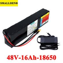 SMALLDEN 48V 16000mAh E-bike battery 18650 13S 16Ah li-ion battery pack bike conversion kit 500W 1000w and Charger XT60/T Plug 2024 - buy cheap