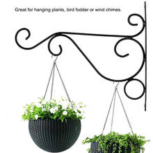 1PC 25X21CM Metal iron Plant Bracket Hanger Plants Wall Hanging Hook For Home Garden Planter Balcony courtyard Decoration 2024 - buy cheap