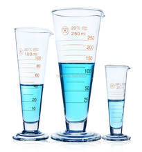 All Size Available 5ml To 1000ml Glass Graduated Cone Measuring Cup for School Lab 2024 - buy cheap
