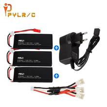 Original 7.4V 610mAh Lipo Battery and charger For X4 H502S H502E H216A RC Quadcopter Spare Parts for 7.4v Drone Battery 2024 - buy cheap