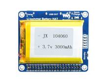 Waveshare Li-polymer Battery HAT for Raspberry Pi, SW6106 Power Bank Solution, with Embedded Protection Circuits 2024 - buy cheap