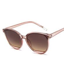 Classic Oval Red Women Sunglasses Female Vintage Luxury Plastic Brand Designer Cat Eye Sun Glasses UV400 Oculos De Sol Fashion 2024 - buy cheap